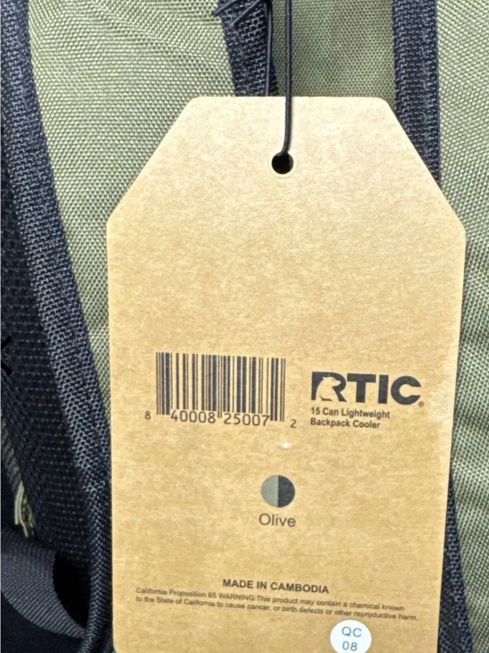 RTIC Backpack Cooler - Insulated Cooler Bag